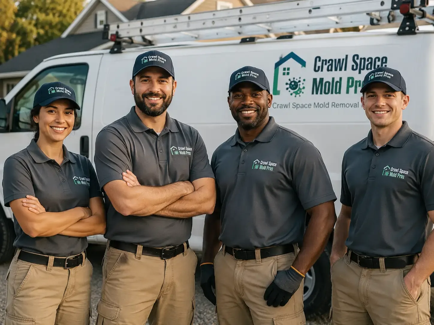 Crawl Space Mold Removal company in Jones, LA